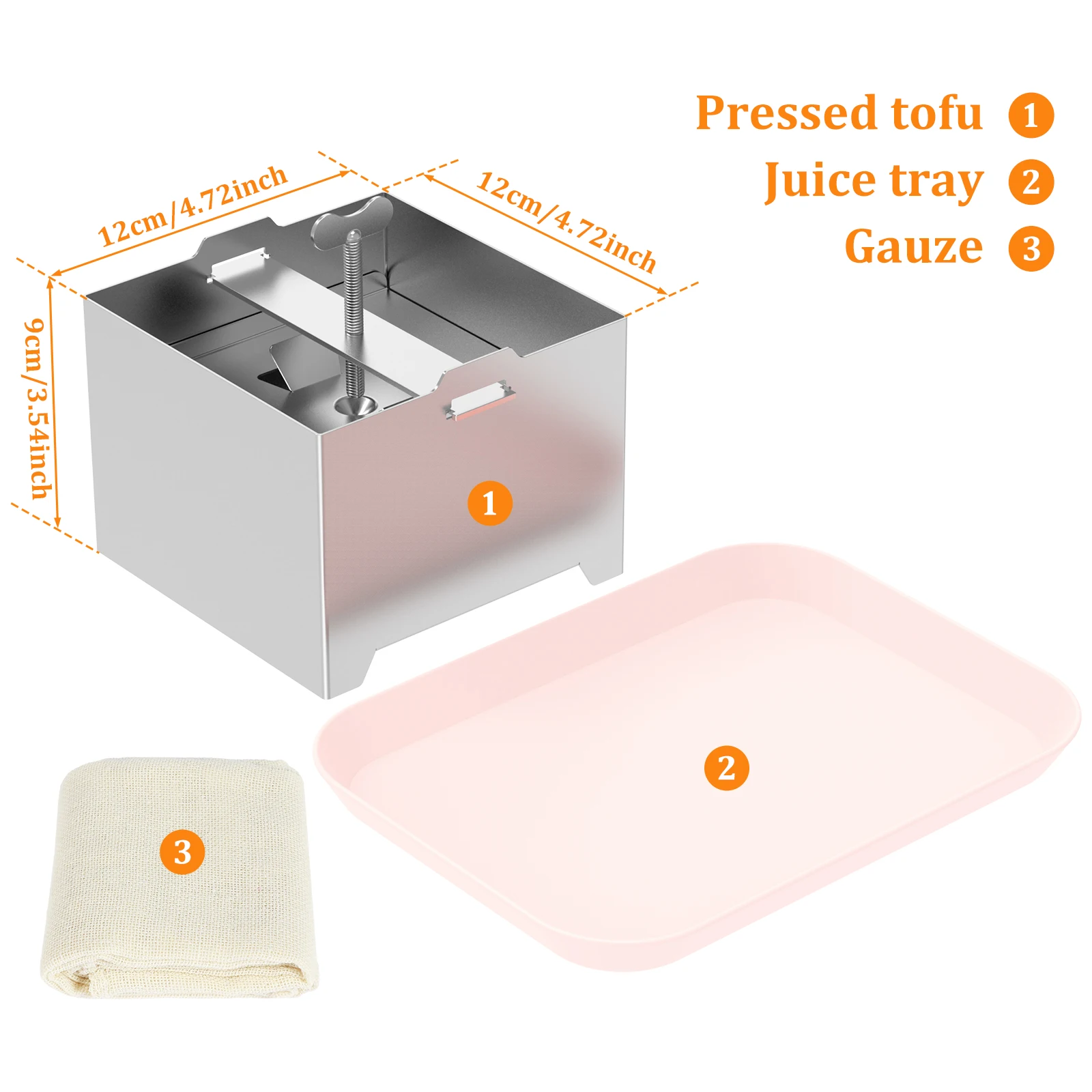 التوفو الصحافة قالب الجبن صنع قوالب الغذاء الصف الفولاذ المقاوم للصدأ صانع التوفو الصحافة قالب عدة محلية الصنع التوفو قالب أداة المطبخ مجموعة