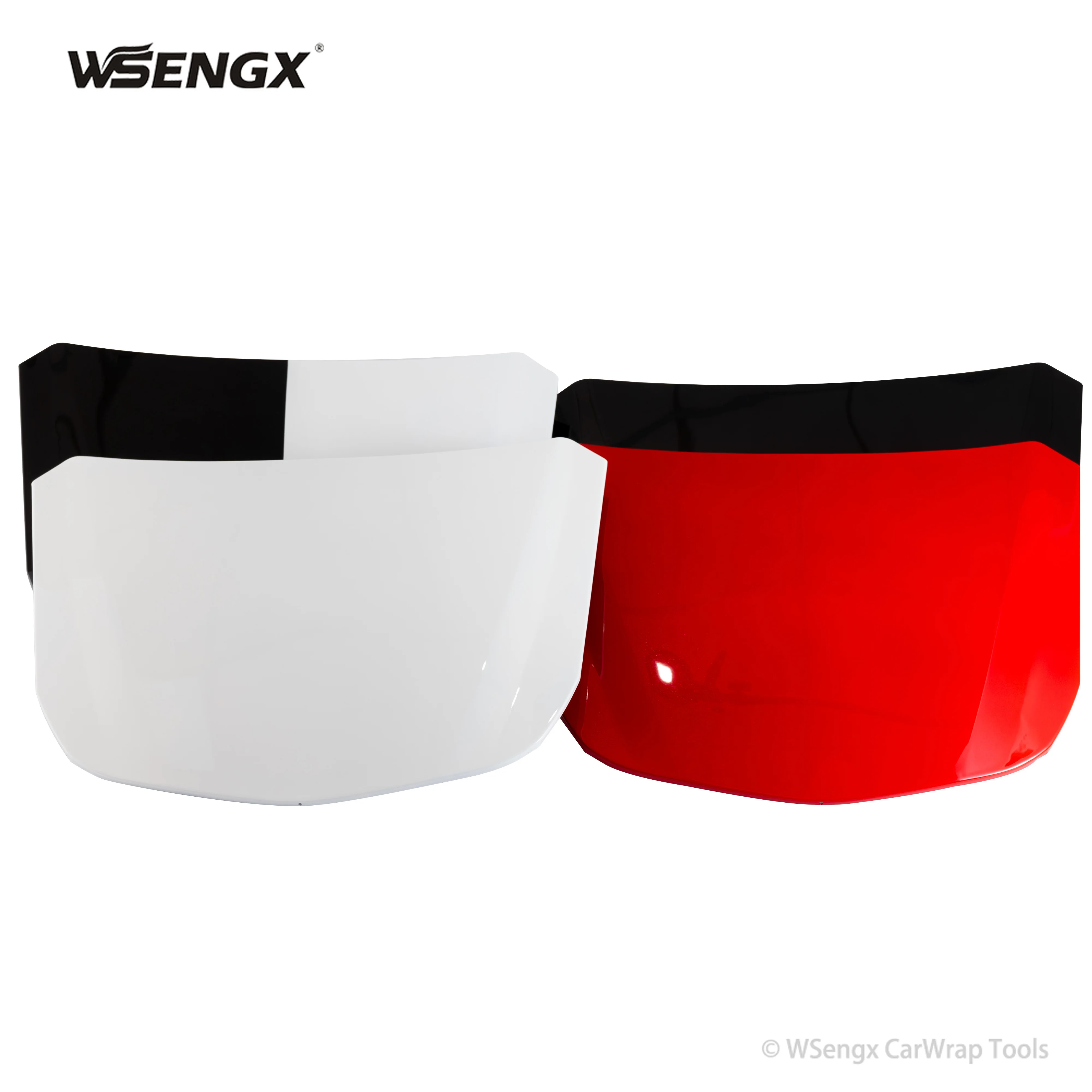 55CM*41CM 고품질 TPU 변색 미니 자동차 후드 디스플레이 (PPF 비닐 랩 쇼용)
