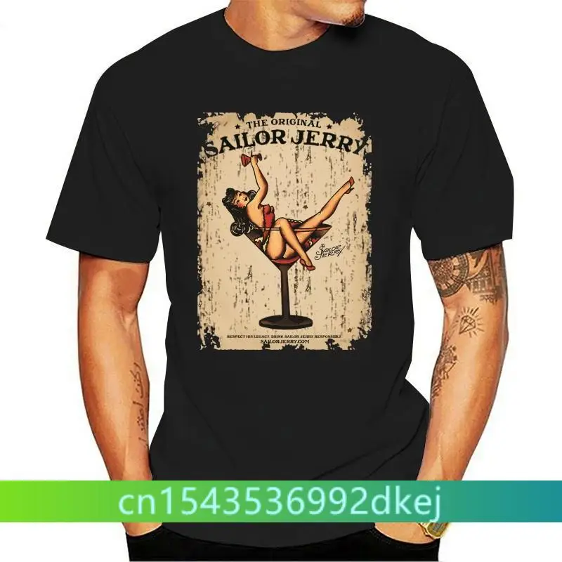 

The Original Sailor Jerry Vintage Ad Poster Distressed T Shirt