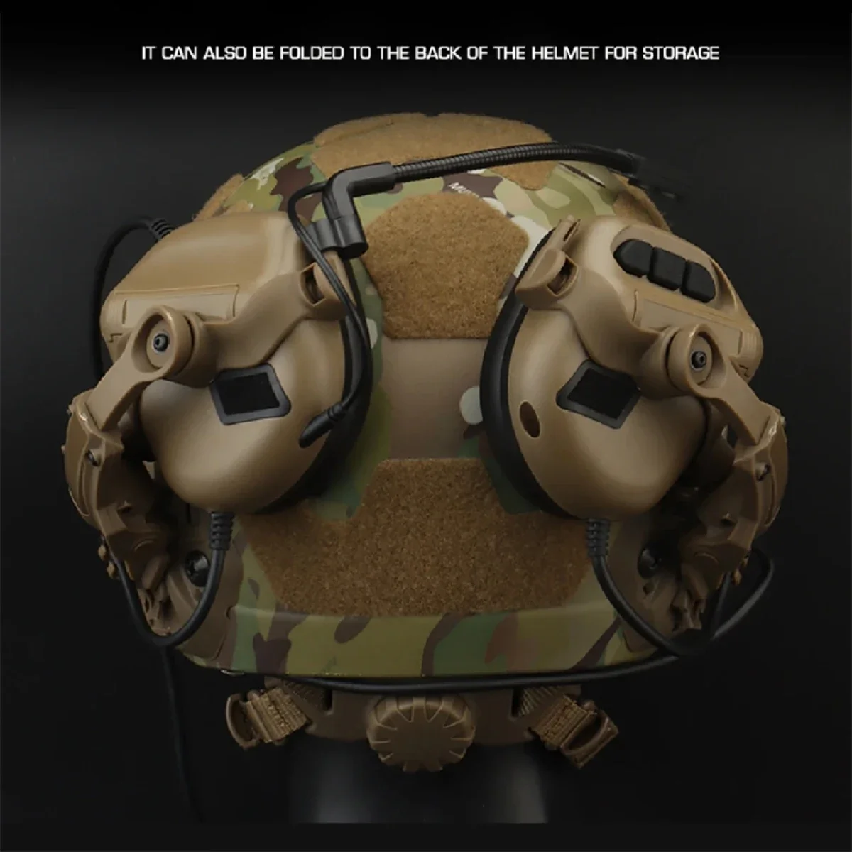Tactical OPS CORE ARC/Wendy M-LOK Rail Airsoft M32 M31 Fast Helmet Mount Adapter For COMTAC III Shooting Headset Accessories