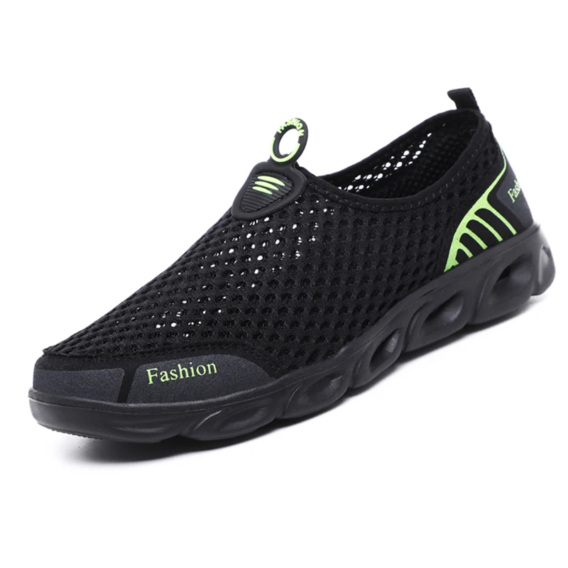 2023 Men Aqua Shoes Outdoor Breathable Beach Shoes Lightweight Quick-drying Wading Shoes Sport Water Camping Sneakers Shoes 2