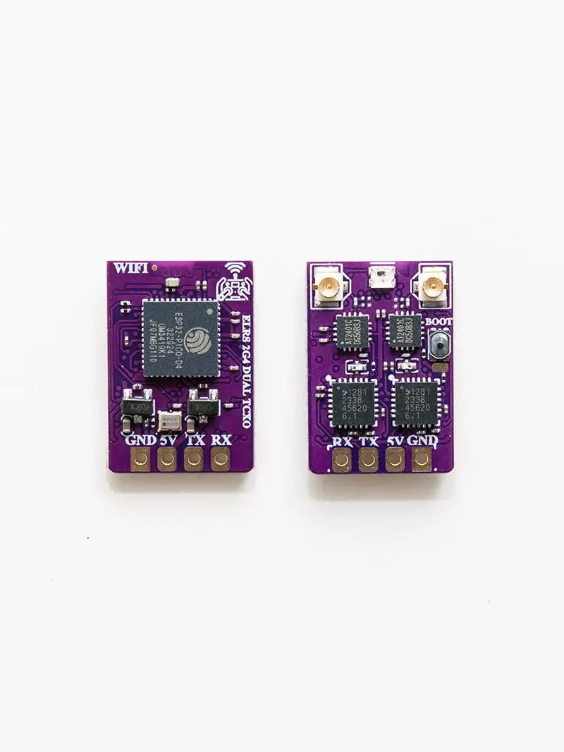 Ricevitore di diversità ELRS 2.4G Doppia antenna RX TCXO integrato per FPV Freestyle Remote RC Racing - immagine 4