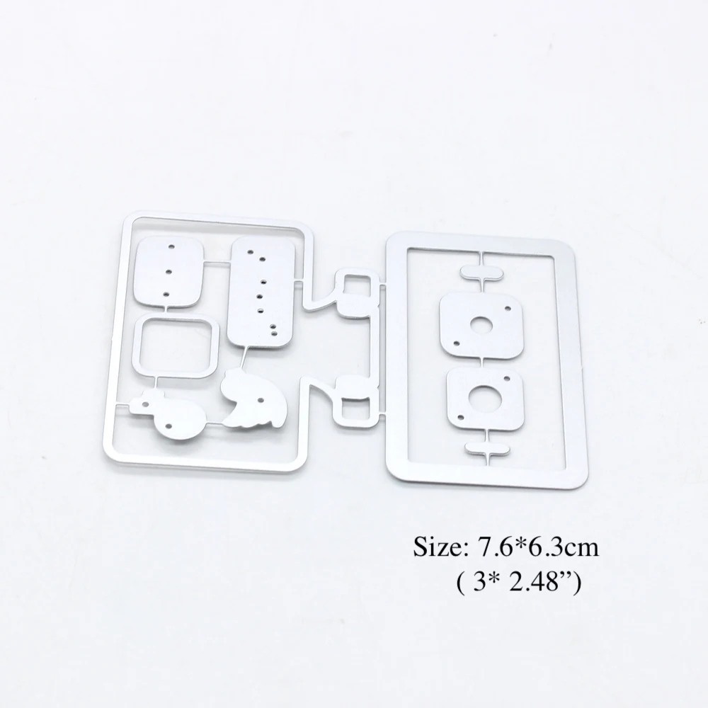 ZFPARTY Cute Party Hat Shaker Metal Cutting Dies Stencils for DIY  Scrapbooking Decorative Embossing DIY Paper Cards