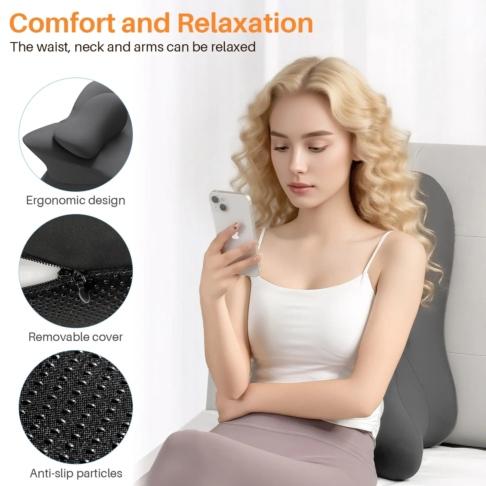 Ergonomic Memory Foam Pillow 2