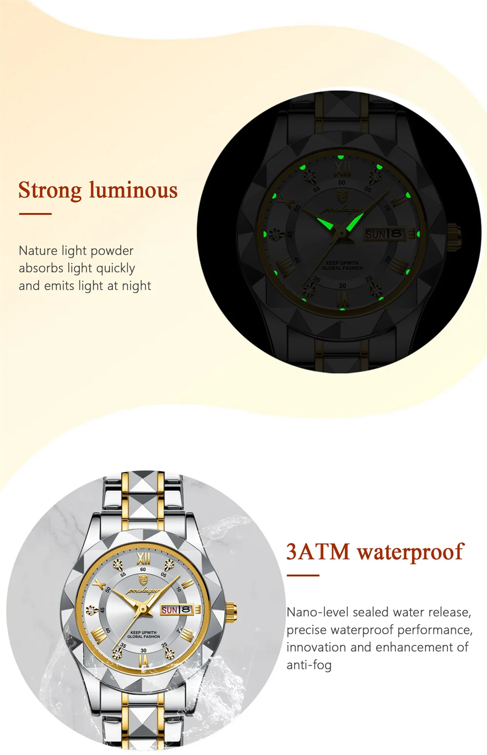 POEDAGAR 306 Women's Watch description image 9