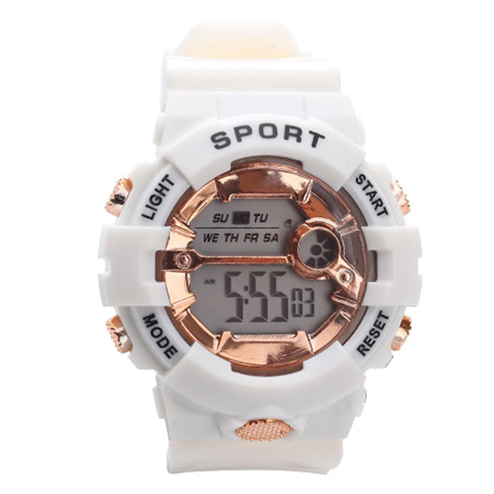 Electronic Watch Student Sports Korean Style Simple Temperament Watch Male Sports Waterproof Electronic Watch new hot model led electronic watch male and female students silicone touch screen creative casual lead watch chronograph