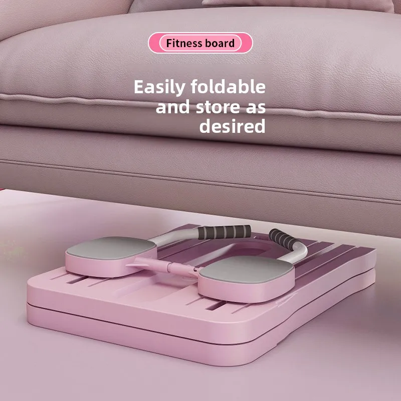 Pilates Reformer Pushup Board Non Slip Foldable Abdominal Workout Boards Fitness ABS Roller Machine Portable Push-Ups Stands