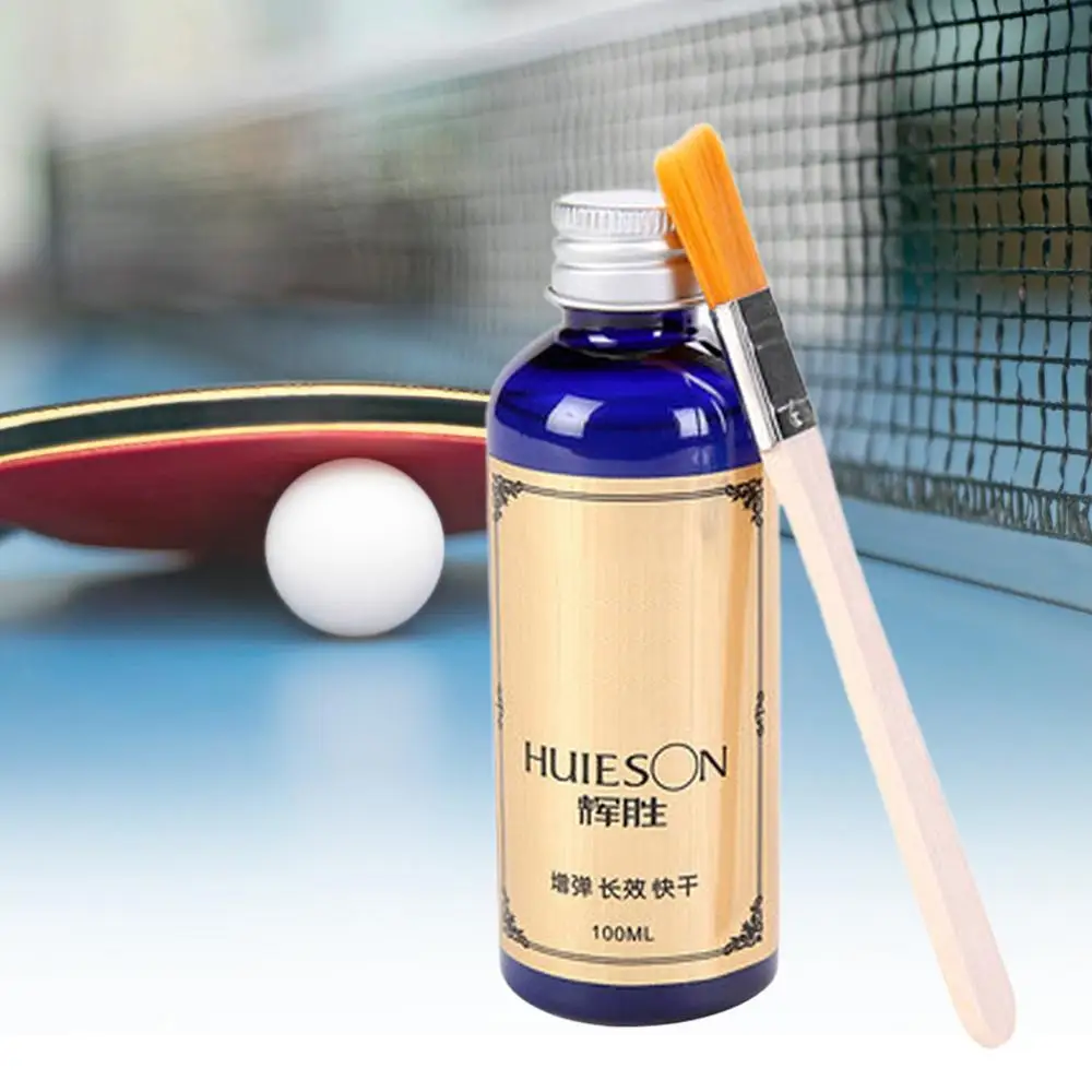 Description Picture 4 of item100ml Speed Liquid Super Glue With Brush For Pingpong Racket Rubbers Table Tennis Glue School Office Accessories