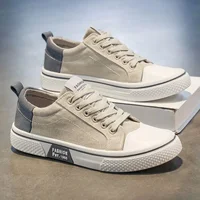 Breathable Versatile 2025 Sports Casual Summer Student Canvas Shoes Anti-Odor Teenage Canvas Shoes Comfortable Flat Bottom Rubbe