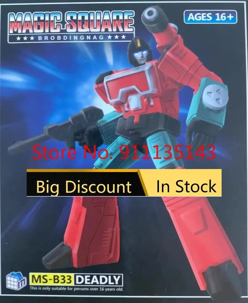 

Magic Square Toys Ms-B33 Deadly Ms-B33 Perceptor First Ver In Stock