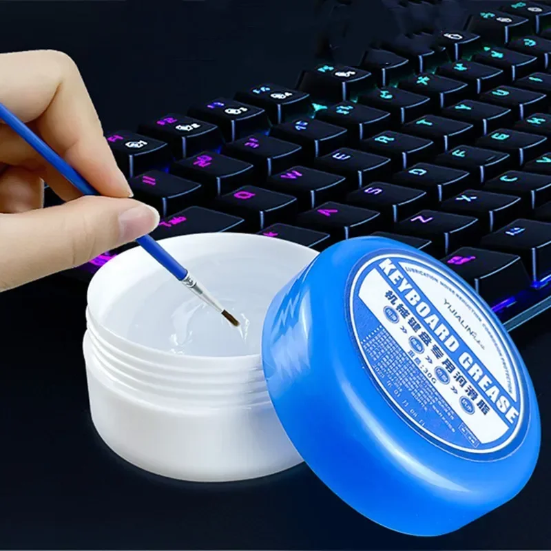 Mechanical Keyboard Grease White Lubricating Oil Keyboard Cover Shaft