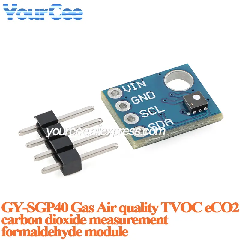 10pcs/1pc SGP30 SGP40 SGP41 Gas Air Quality Sensor Module TVOC ECO2 Carbon Dioxide Measurement Formaldehyde Air Detector image 4