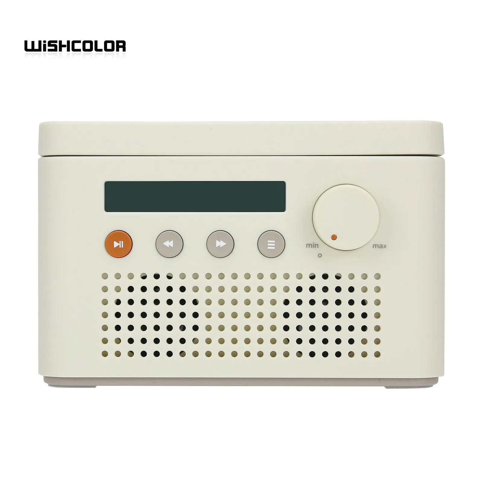 시트렌 R200 레트로 올인원 CD 플레이어, Wishcolor 화이트, 휴대용 블루투스 스피커, DC 5V, C타입 CD 플레이어