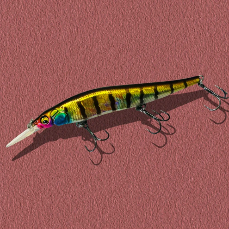 Langsam schwimmende Minnow Vision 110 Angelköder 110 mm 14,5 g Jerkbaits Shallow Dive Rolling Wobbler Pike Wink 110SF Walleye Baits – Detail 20