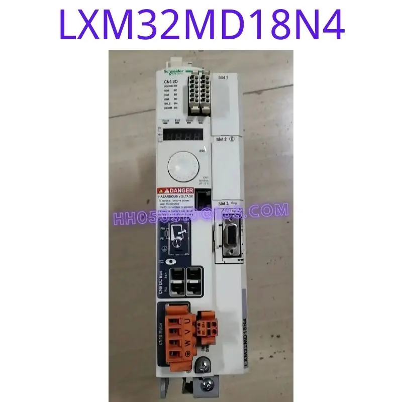 

The function test of the second-hand frequency converter LXM32MD18N4 is intact