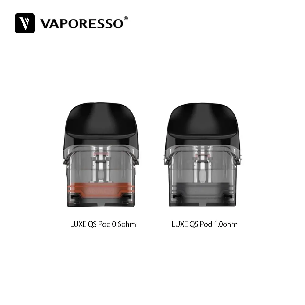 

4 шт./упаковка, картриджи для замены Vaporesso LUXE QS, 2 мл, Ом, Ом