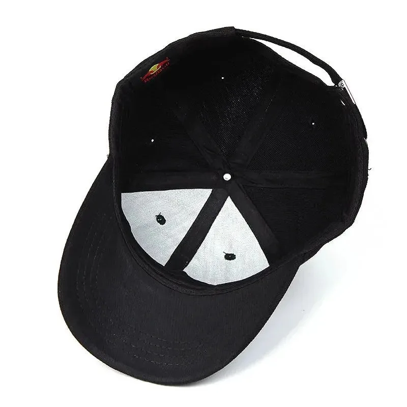 Classic Black Red Bull Baseball Hat Red Bull Racing Hat Men's and Women's Outdoor Sports Red Bull Hat Sunscreen Red Bull Sun Hat 5
