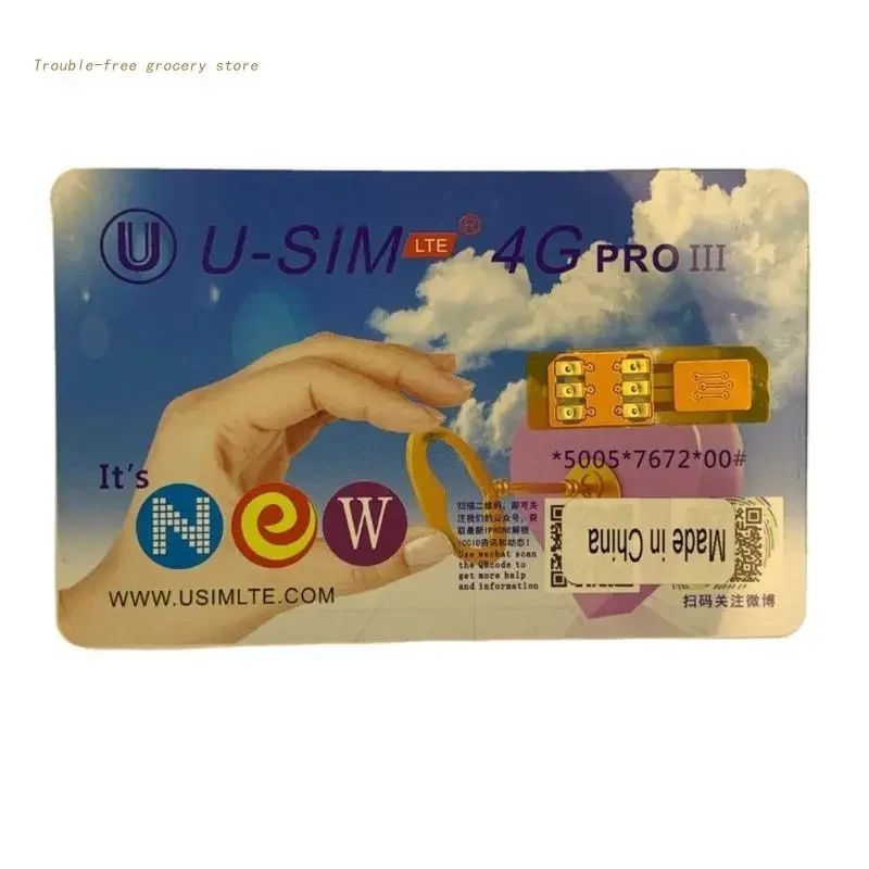 Unlock Turbo-U-SIM Card for Phone13 12 11 Easy to Use Convenient