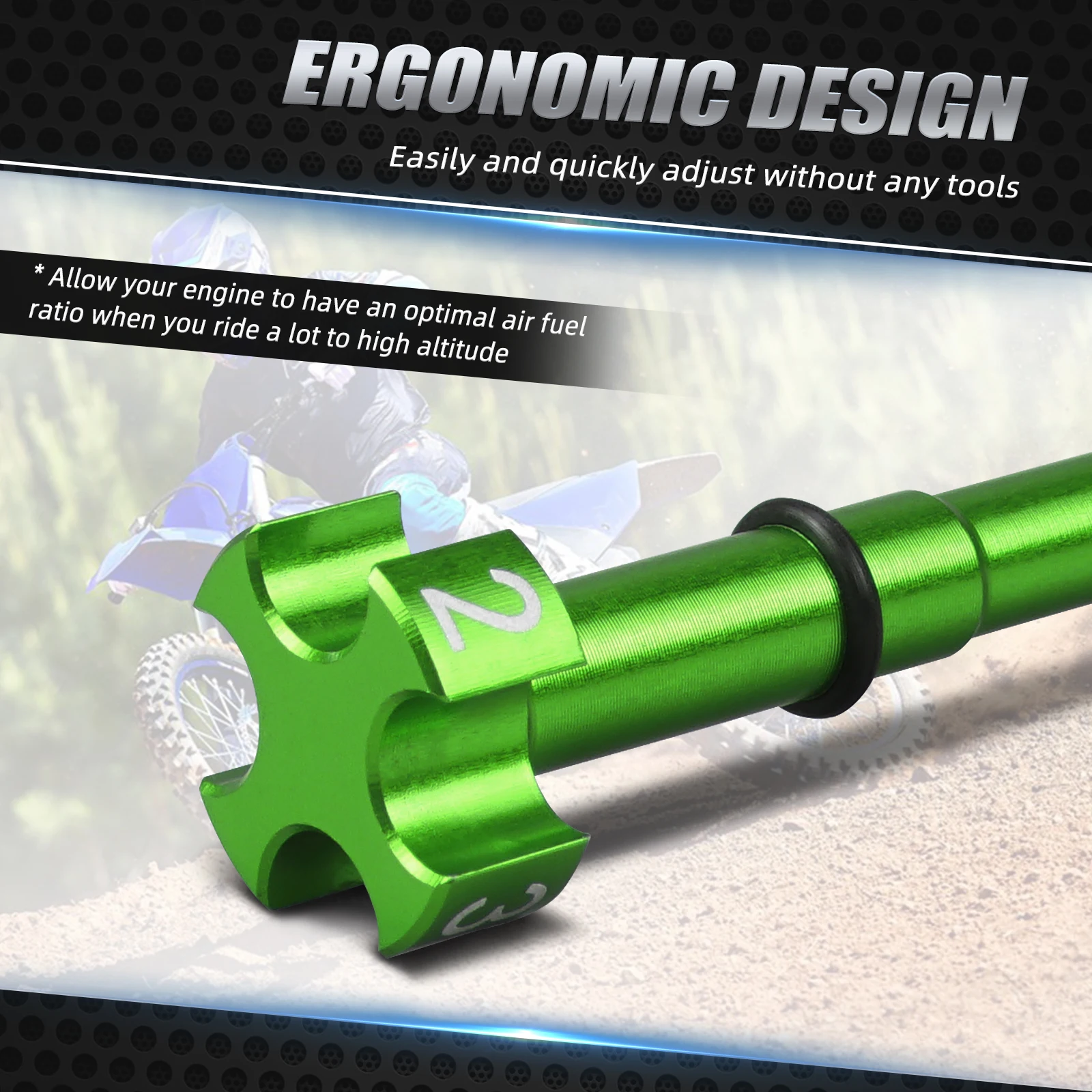 For Kawasaki KX250F 2004-2010 KX450F 2006-2009 KLX 450R 2008-2009