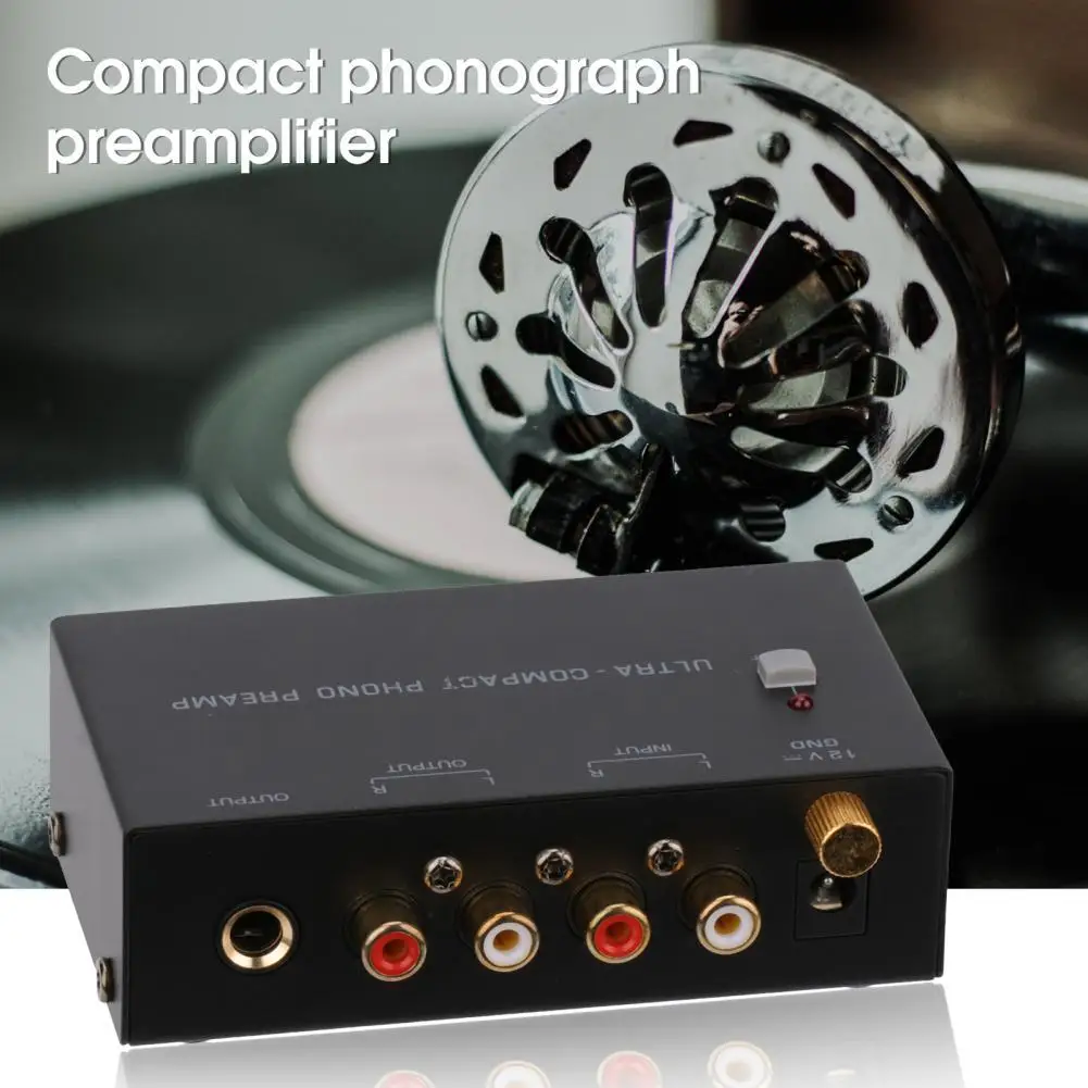 Kgzpp400 Phono Preamplifier Professional Phonograph Preamplifier Low Noise Rca Input/output Hifi
