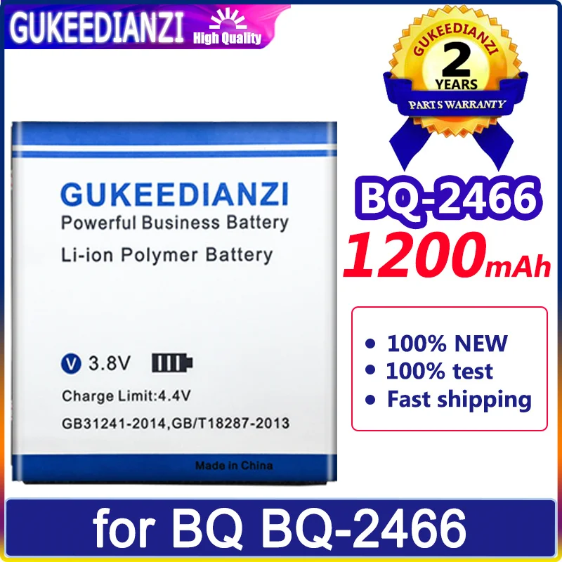 

GUKEEDIANZI Battery 1200mAh for BQ BQ-2466 Dream Duo Batteries