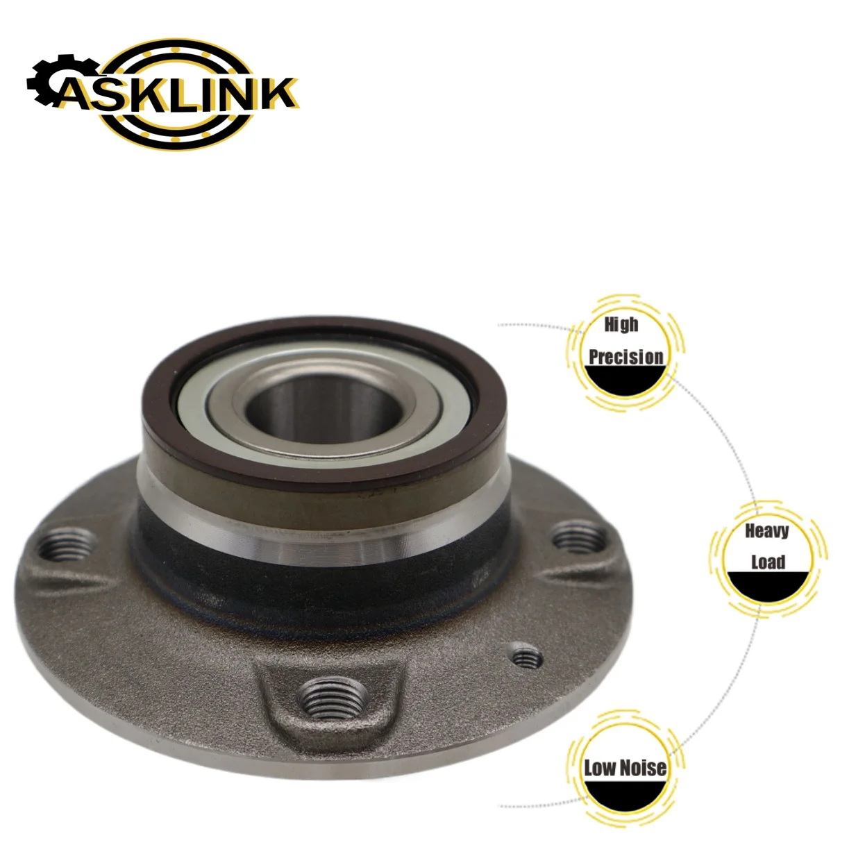 Rear Wheel Hub Bearing Assembly For Seat Mii 11- Skoda Citigo 11- VW UP 1S0598611