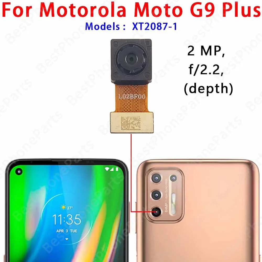Dual Camera Module Flex Cable Replacement - Front and Back Camera with Main Facing Functionality