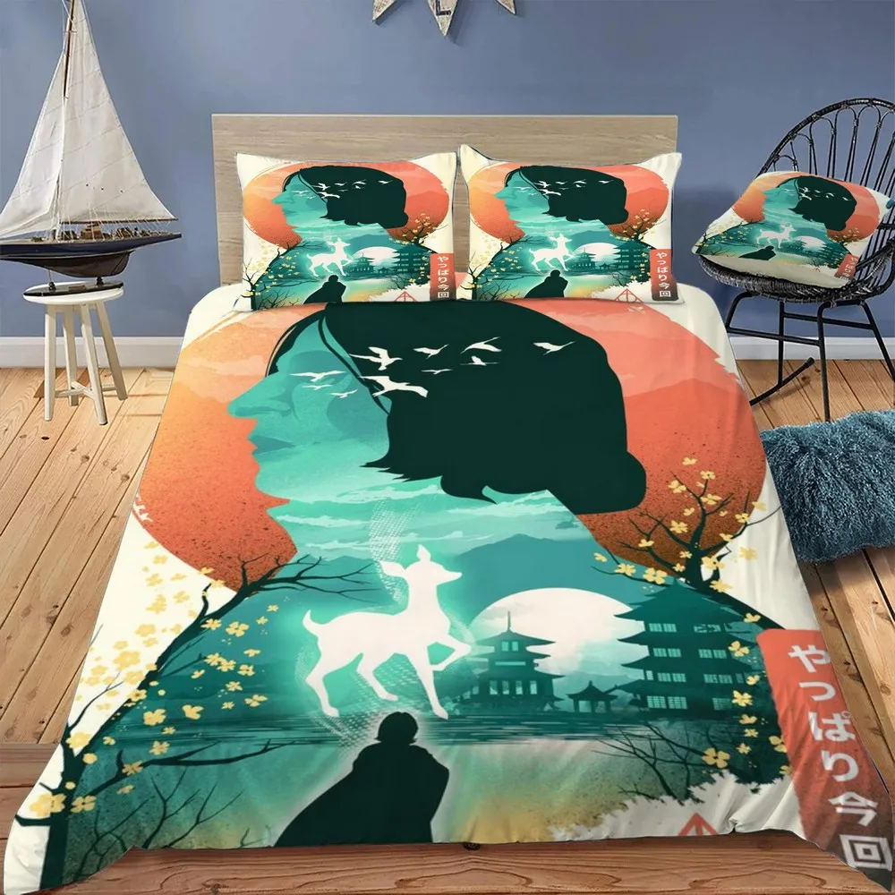 

Комплект постельного белья детский, модный, односпальный, двуспальный, с простыней, пододеяльником и наволочкой, домашний текстиль