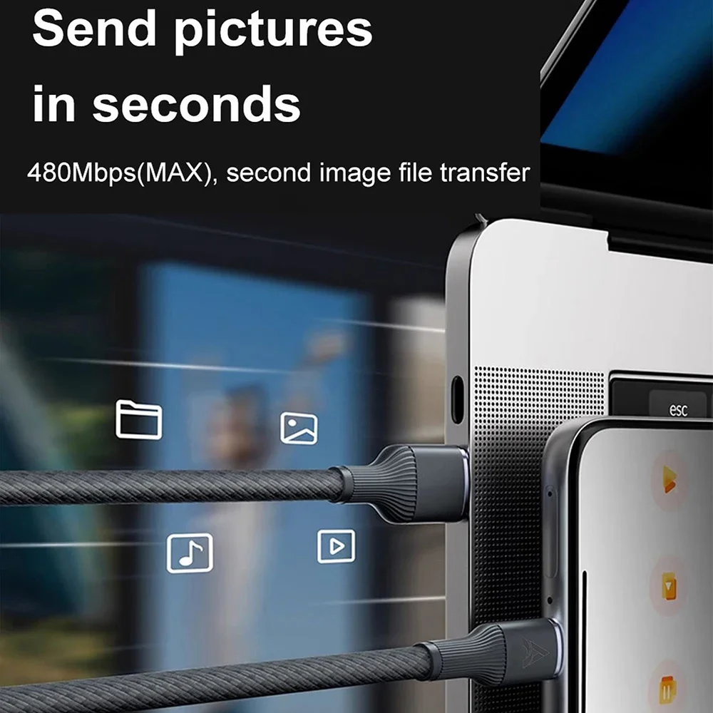 Fast Charging Data Cable 120W USB A To USB C 0.25/1/2/3m Durable Braid Line for IPhone 15 16 Xiaomi Huawei P60 Phone Charge Wire 5 Fast Charging Data Cable 120W USB A To USB C 0.25/1/2/3m Durable Braid Line for IPhone 15 16 Xiaomi Huawei P60 Phone Charge Wire – Bild 5