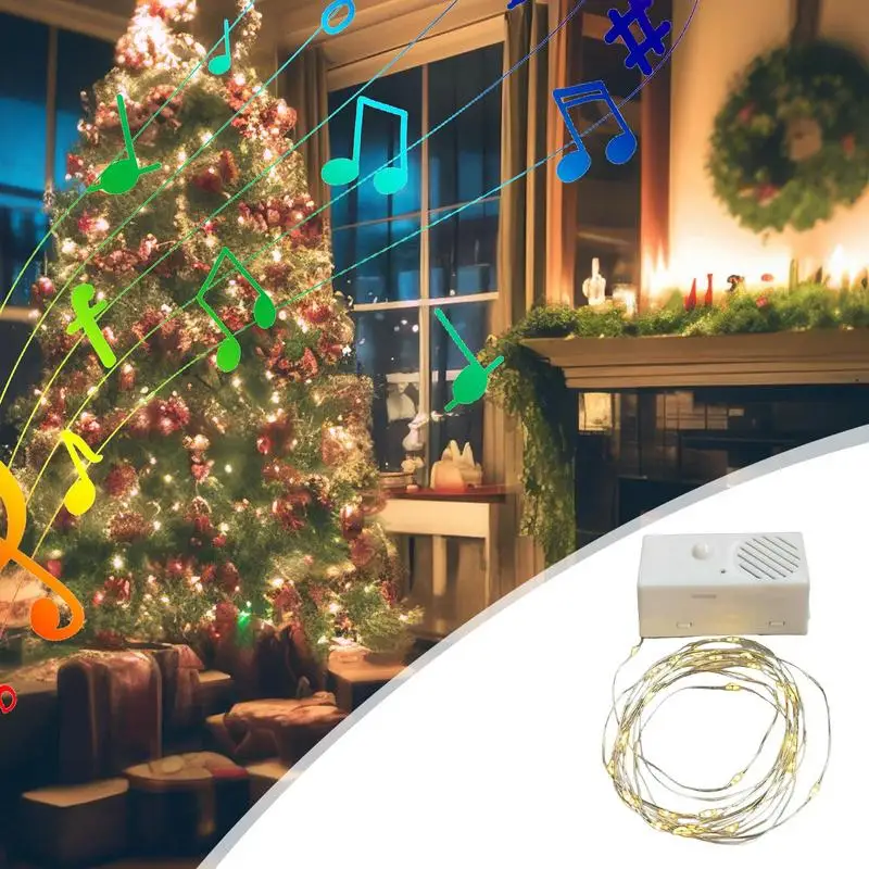 Christmas Music Box Musical Boxes With Led Color Lights Exquisite Christmas Decor For Birthday New Year Easter