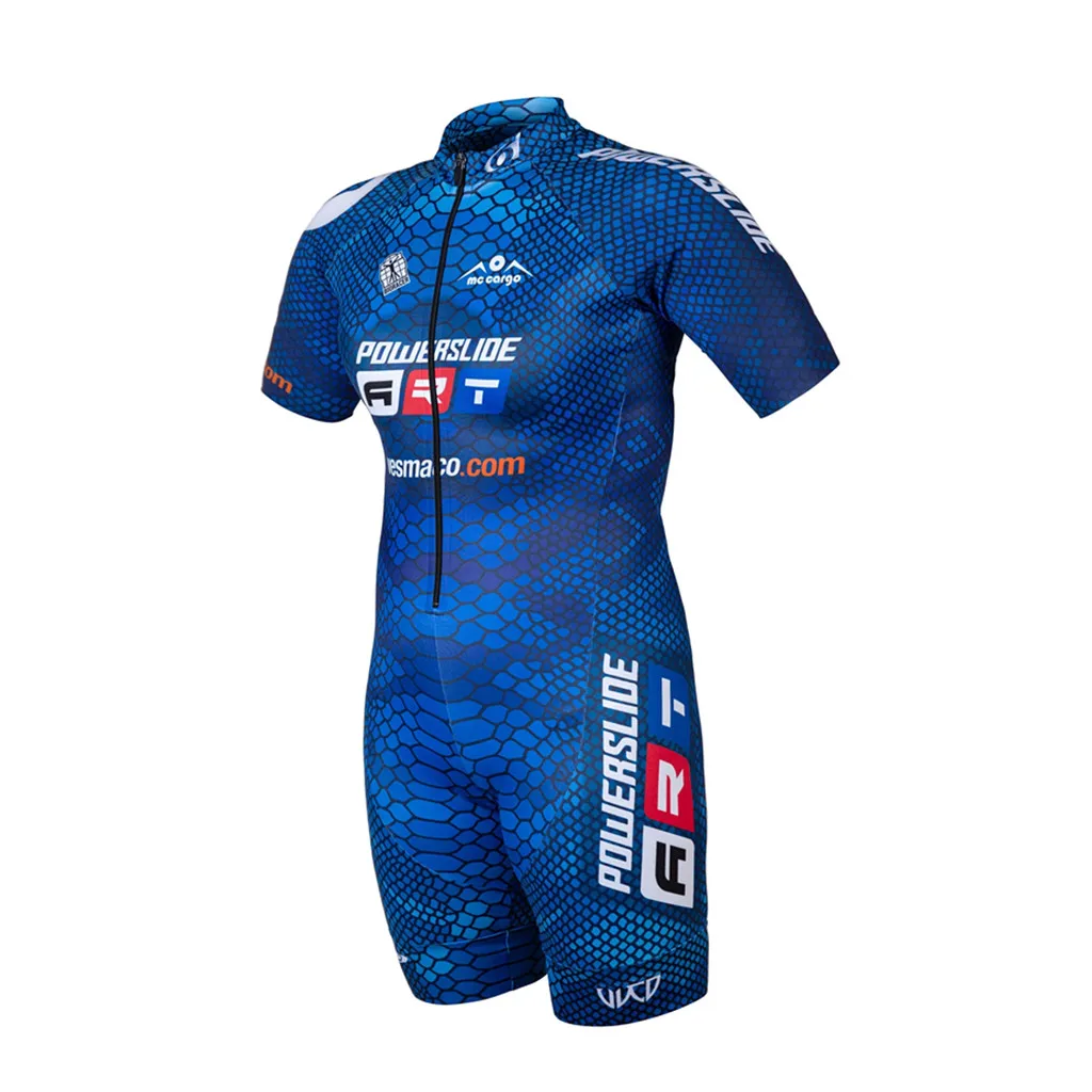 NewSummerPowerslideMensRollerSkatingJumpsuitSpeedsuitInline