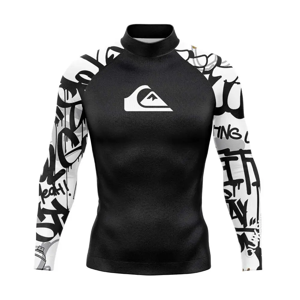 Scubapro Rash Guard Black man korte mouwen • Webshop