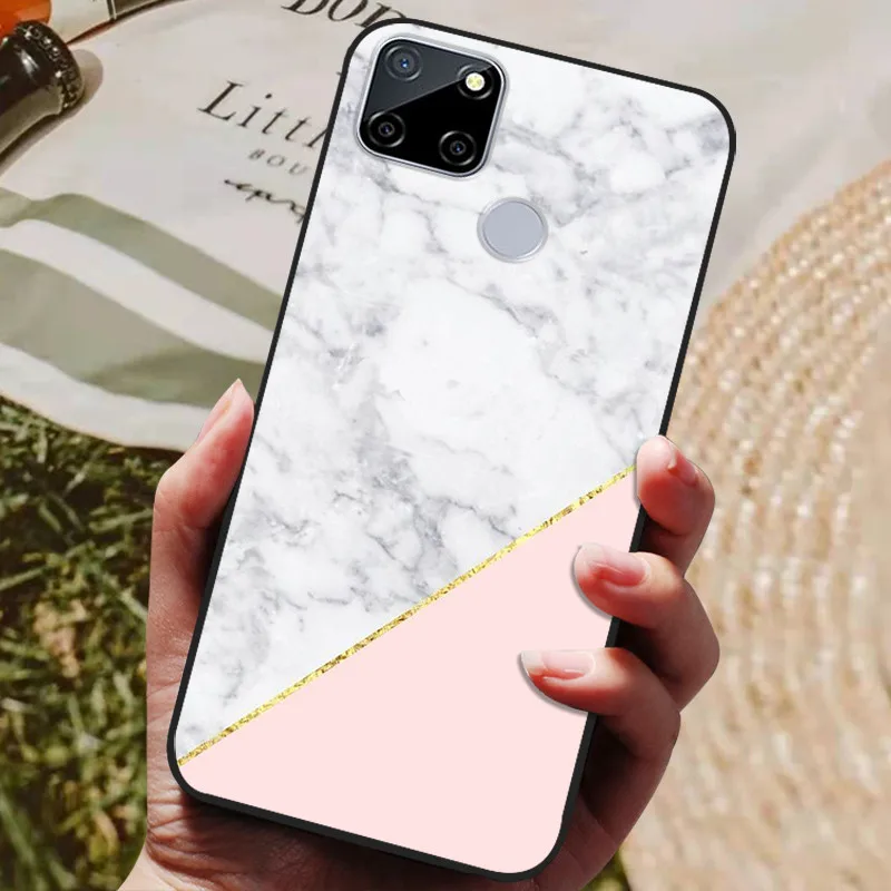 Premium Silicone Back Cover – Artistic Design for Enhanced Grip and Protection