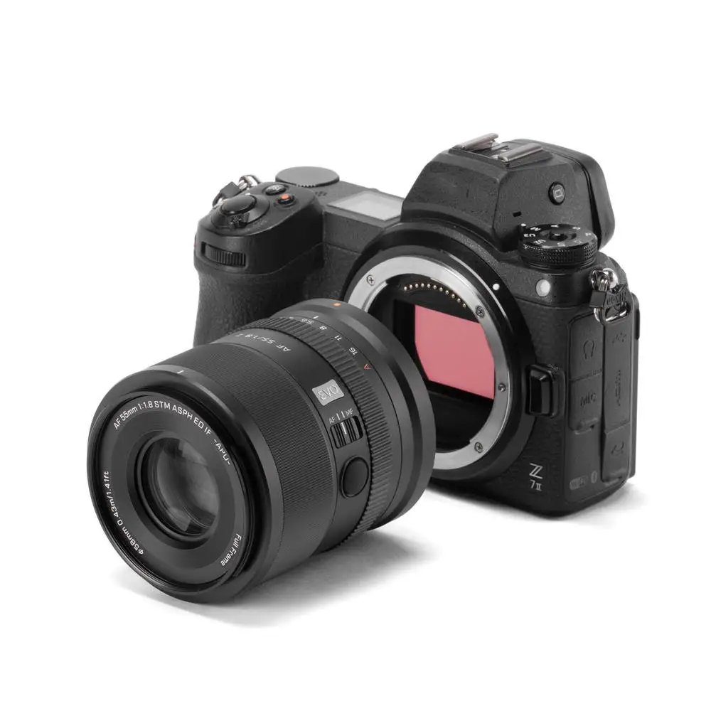VILTROX 55mm F1.8 EVO APO 렌즈 풀프레임 오토포커스 프라임 렌즈 ( E-마운트 A7IV ZV-E1 A7CII, 니콘 Z-마운트 Z30 Z50 Z50II 호환)