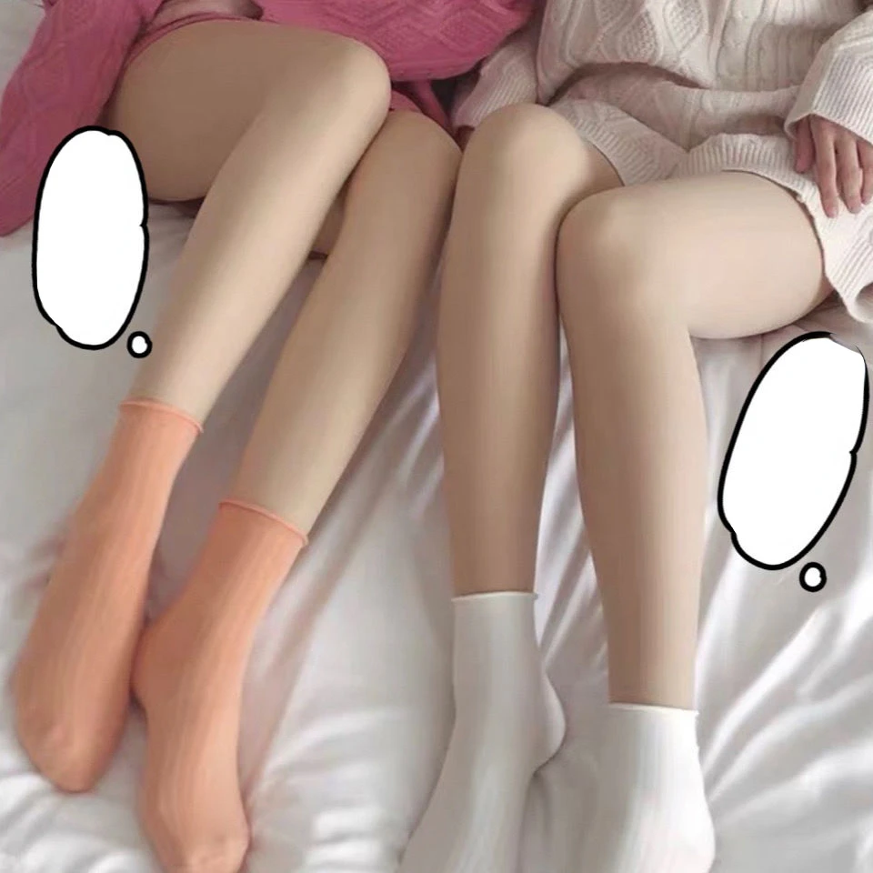 

High Quality Women Tights Pantyhose Transparent Elastic Sexy Female Thermal Thick Pantyhose Winter Girls Stockings