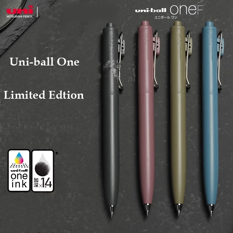Japan UNI Small Thick Core Gel Pen UMN-SF Summer Limited Thick Black Uniball One Low Center of Gravity Uniball Signature Pen