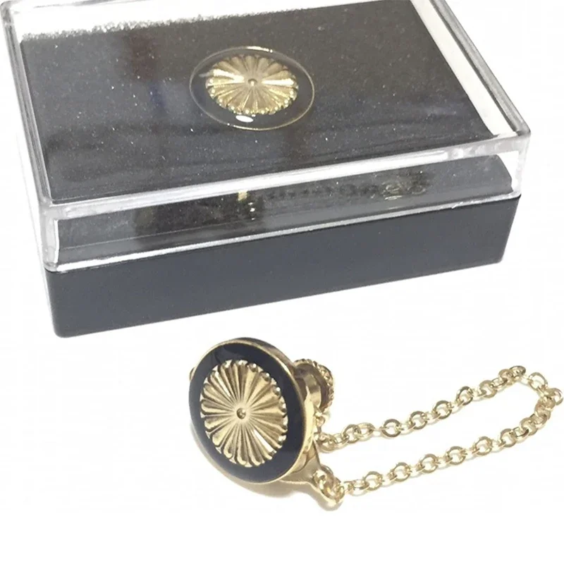 Chrysanthemum Cufflinks Senior Shirt Brooch Small Badge Vintage Men 'S Suit Chrysanthemum Pattern