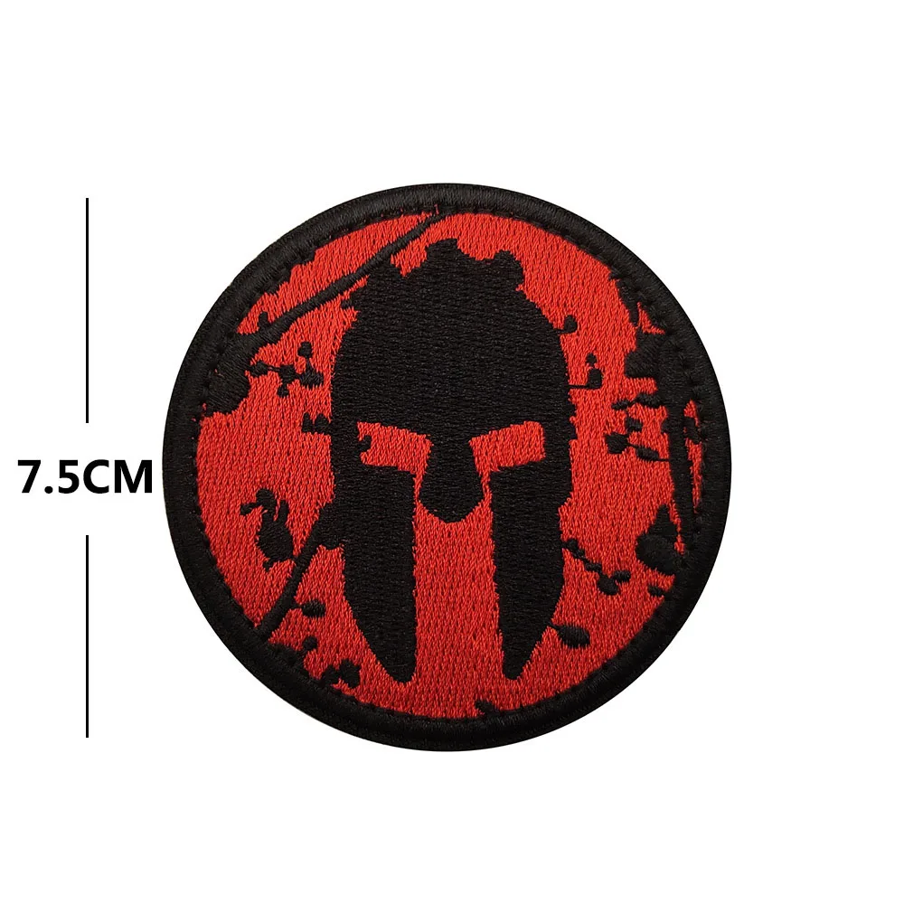 Patch Tactique Militaire - Casque Spartan Kokor