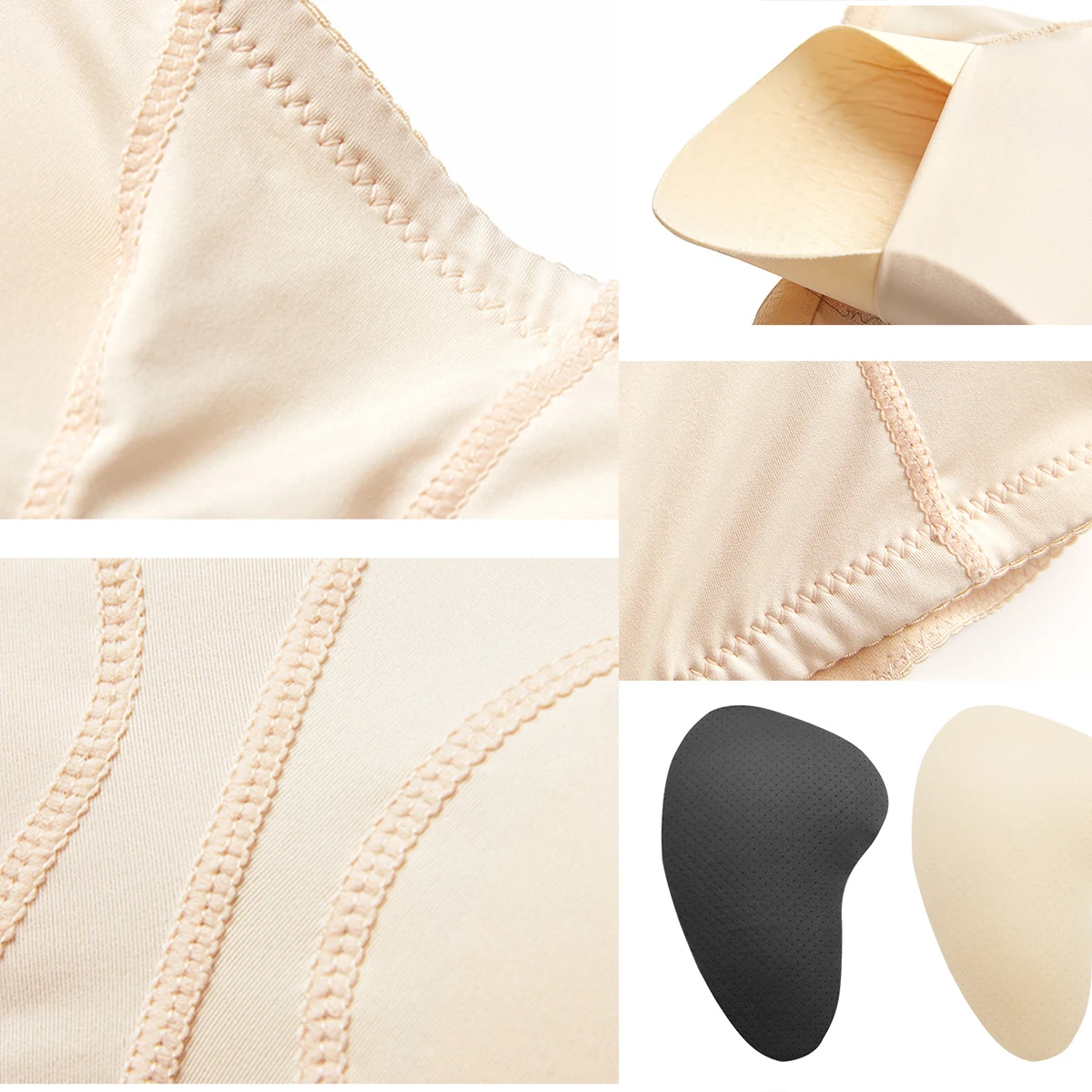 Hip Pads for Women Hip Dip Pads Fake Butt Padded Underwear Hip Enhancer Shapewear Crossdressers Butt Lifter Pad Panties Shaper