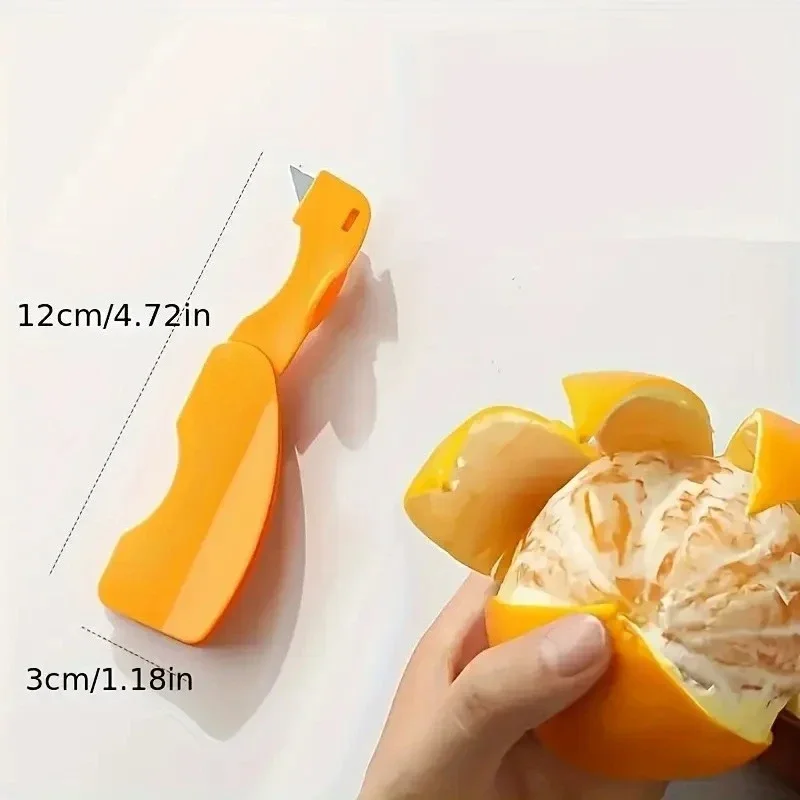 Orange Peeler Tools Lemon Device Peeling Knife Juice Helper Citrus Opener Fruit Vegetable Gadget Kitchen Accessories 12x3cm - Image 2