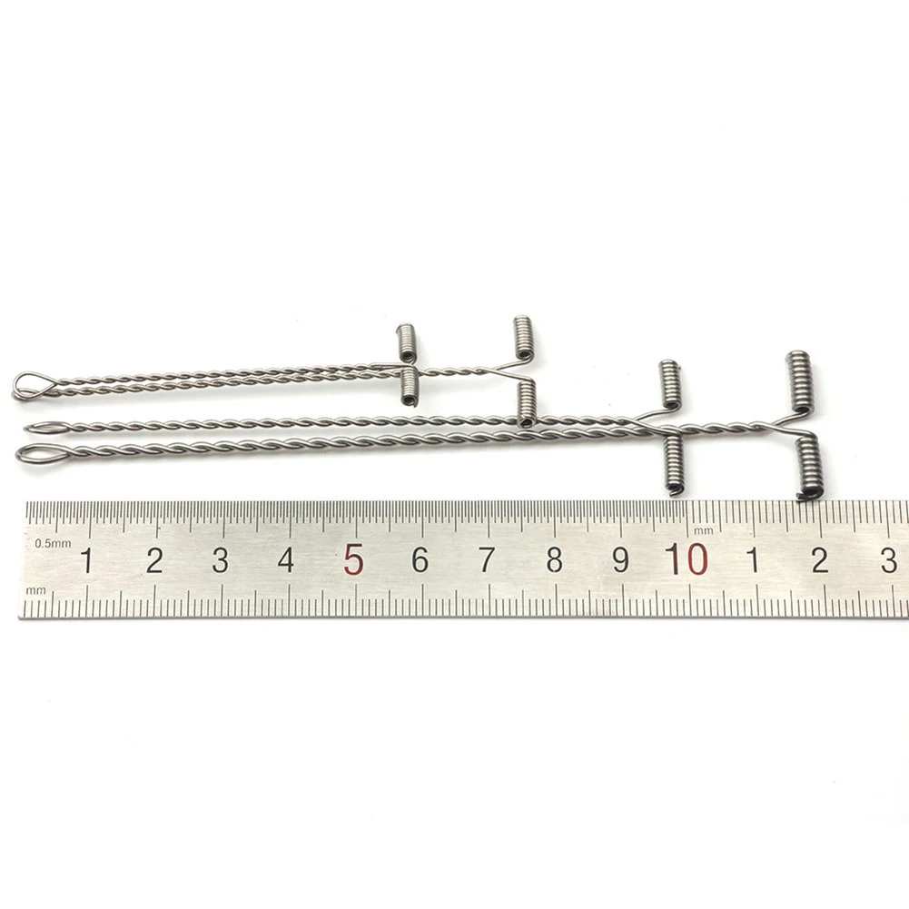 

Wire Balance Arm Balance Hook Arms Fishing Wire Swivel Twisted Fishing Wire Swivel Silver Stainless Steel T-shape New Practical