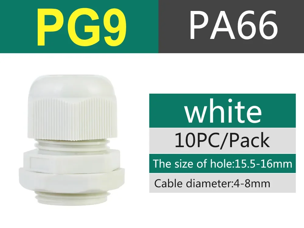 PG9 WH 10 pcs