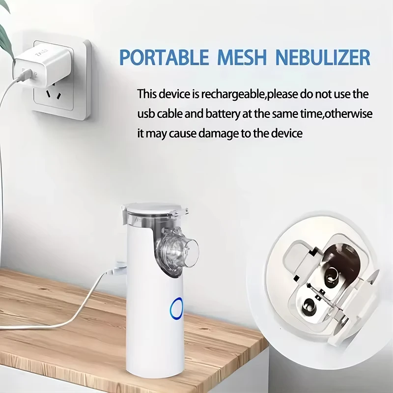 Mesh Nebulizer Medical Nebulizer Asthma Inhaler Spacer For Kids Adults