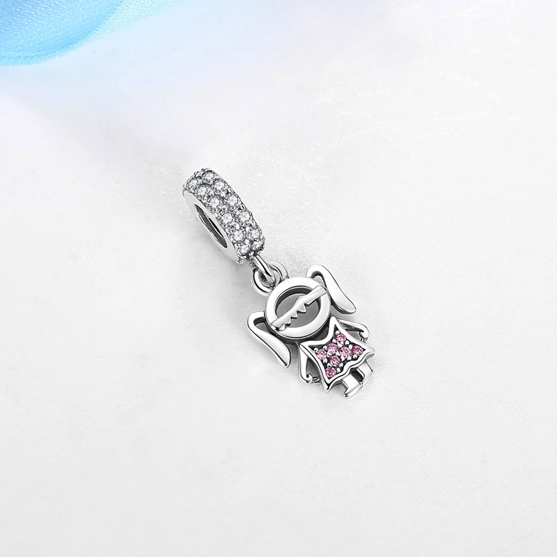 Charm Jewelry Sterling Silver Jewelry Beads Charms Sterling Silver Beads Silver Charm Bead Charm Bead Beads Jewelry Sterling Silver Beads Charm Loose Gemstone Jewelry Original 925 Sterling Silver Charms Boy Girl Best Friend Pendant Beads Crystal Fit Brand Bracelets Necklaces Women DIY Jewelry