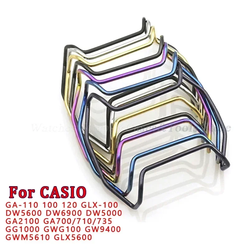 Durable Metal Watch Case with Anti-Collision Bumper