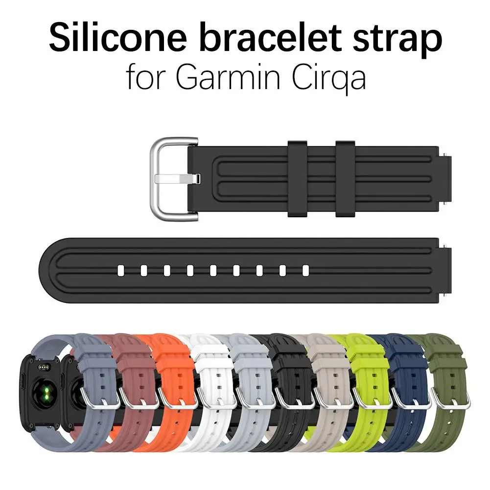 Enhanced Silicone Quick Release Watchband - QuickFit Replacement Strap