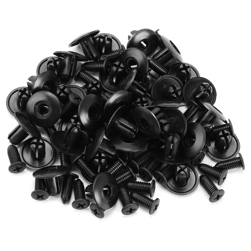 40pcs 8mm Hole Auto Fastener Clip Car Accessories For Suzuki Swift