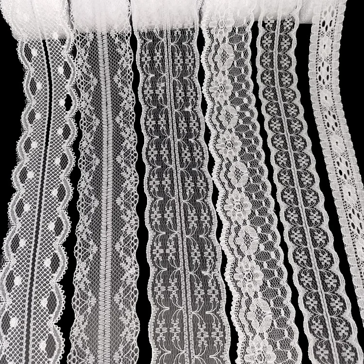 Lace Ribbon 10M/Roll White Hollow Out Floral Lace Ribbon DIY Apparel Sewing Fabric Christmas Halloween Wedding Party Gift Box Wrapping Tape