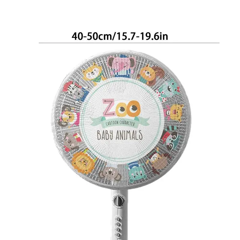 Fan Protective Cover Safety Mesh Fan Dust Cover Home Use Electric Guard Kids Finger Protector Round Dust