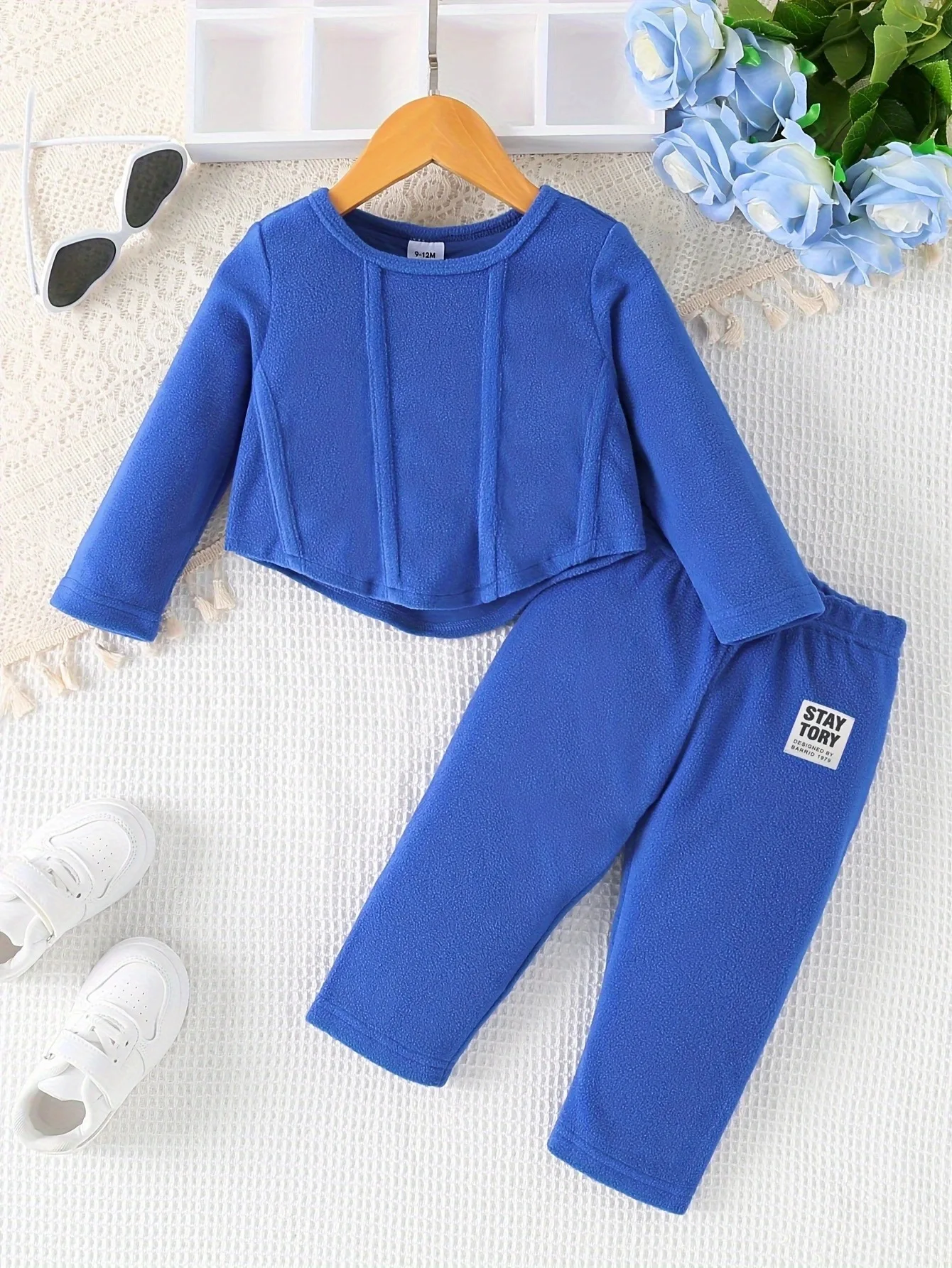 Toddler SS25 Basic Sleeveless Top and Stripe Pull On Pants Set (2-7y) - 2 Colors